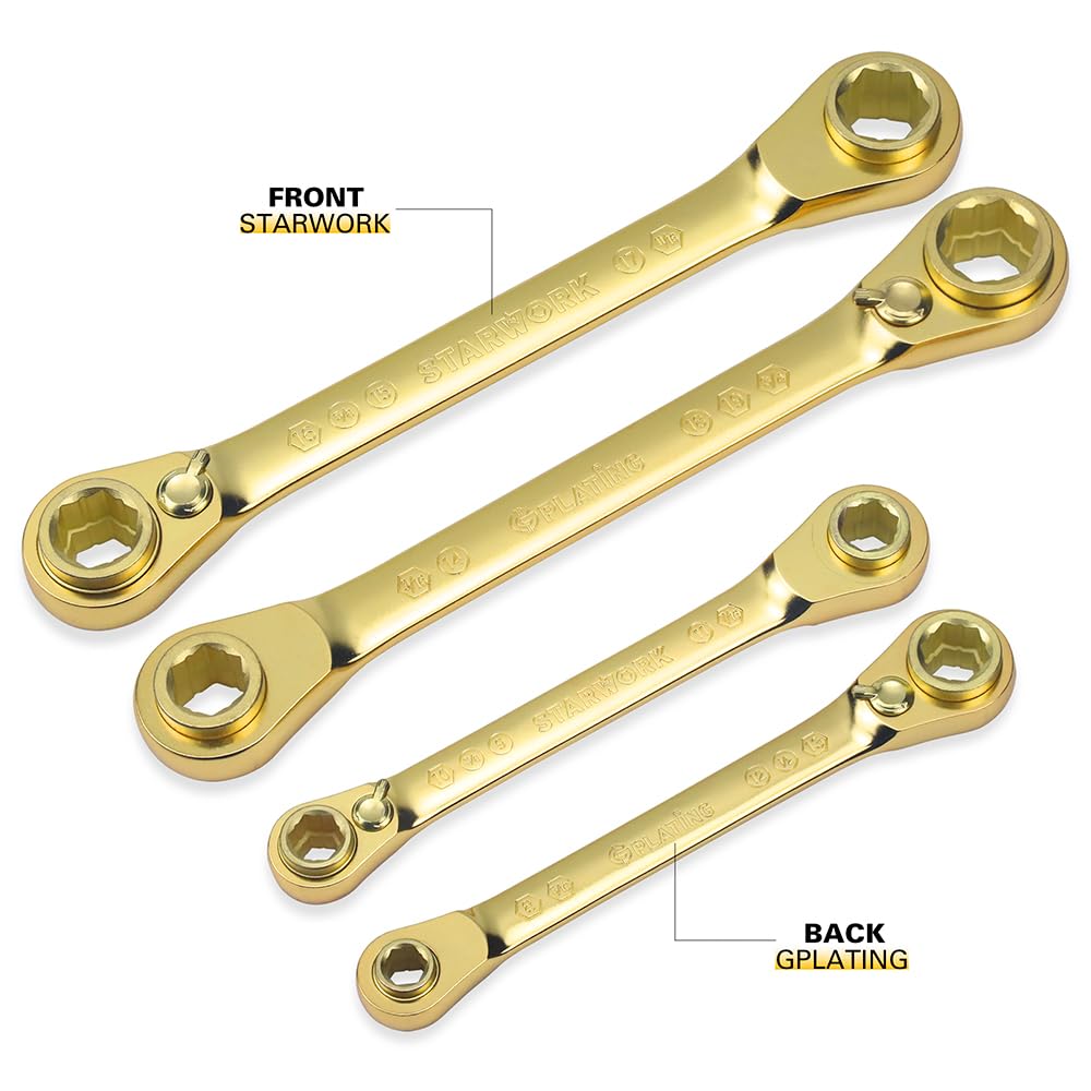 【在庫セール】STARWORK TRUE MECHANIC™ GPlating™ STARWORK TRUE MECHANIC™ 12Pc. 2-IN-1, 120T, GPlating™, Long